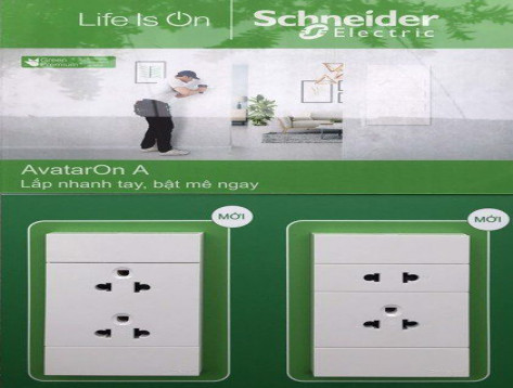 Công tắc ổ cắm AvatarOn A - Thiết bị cho cuộc sống hiện đại