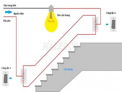 Hướng Dẫn Lắp Công Tắc Cầu Thang Đơn Giản