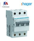 APTOMAT 3 PHA 63A MCB HAGER 10KA NC363A