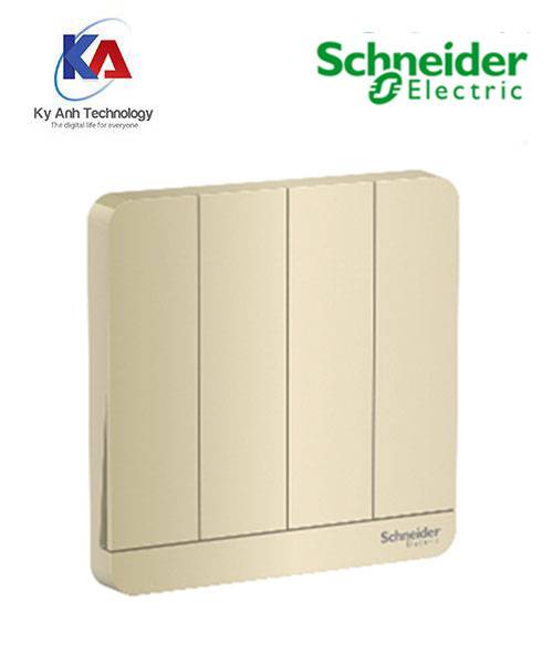 Công tắc bốn 2 chiều 16A E8334L2LED_WG_G19 AvatarOn Schneider