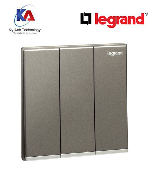 Công tắc ba 2 chiều Galion Màu Dark silver – 282405-c3