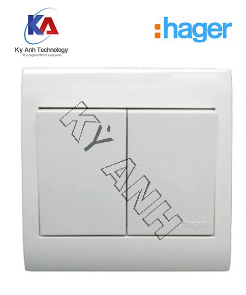 Công tắc đôi đảo chiều hager Slylea WXLE122