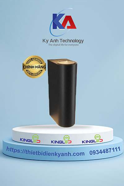 Đèn Led gắn tường ngoài trời 14W Kingled LWA0148B-BK