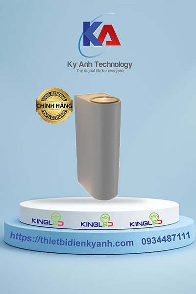 Đèn Led gắn tường ngoài trời 14W Kingled LWA0148B-WH