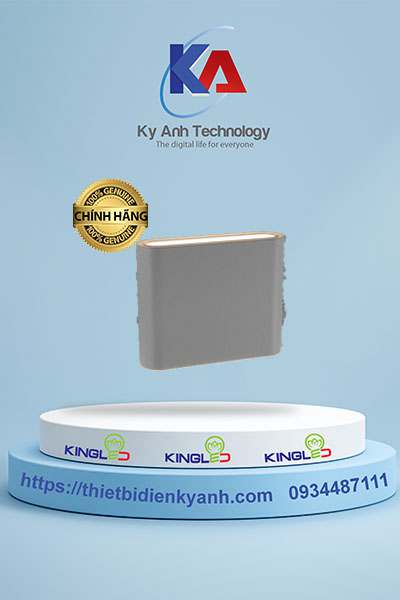 Đèn Led gắn tường ngoài trời 8W Kingled LWA8011-S-WH