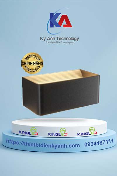 Đèn Led gắn tường trong nhà 5W Kingled LWA9011-2-BK