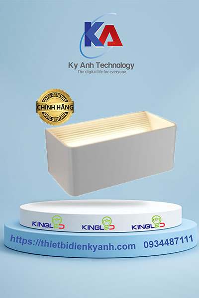 Đèn Led gắn tường trong nhà 5W Kingled LWA9011-2-WH