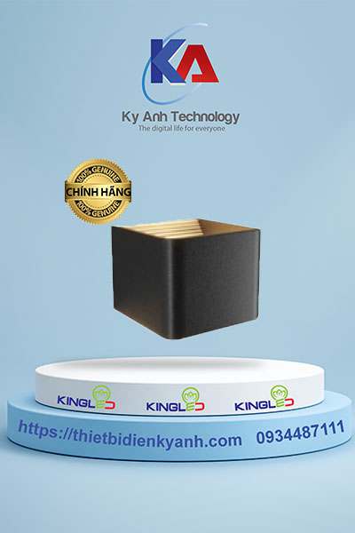 Đèn led gắn tường trong nhà LWA901A-BK Kingled