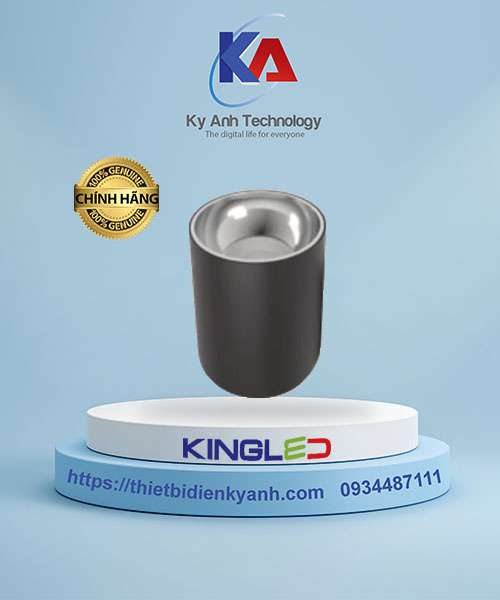 Đèn ống bơ chiếu rọi Emerald 7W Kingled vỏ đen OBR-7SS-D95-V/TT/T-D