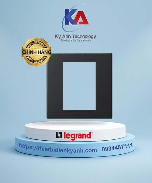 Mặt che vuông nhựa Graphite Arteor 3M - 575162