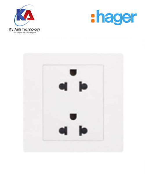 Ổ cắm đôi 3 chấu 16A WGMS216EA