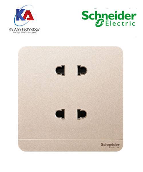 Ổ cắm đôi 2 chấu 10A E83426U2_WG_G19 AvatarOn Schneider