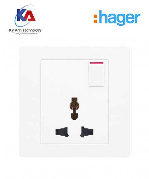 Ổ cắm đơn 3 chấu 16A WGMS116IS