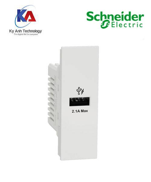 Ổ sạc USB type A, 2.1A, size S AvatarOn A M3T_USB_WE