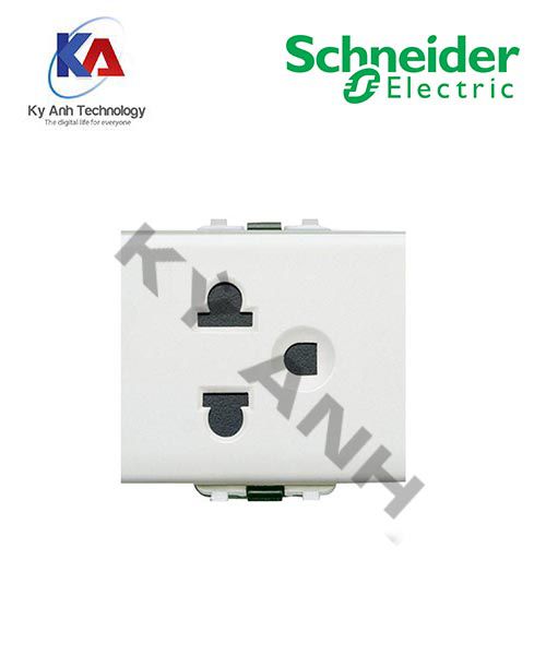 Ổ cắm đơn 3 chấu size M Schneider - Concept 3426UESTM_G19