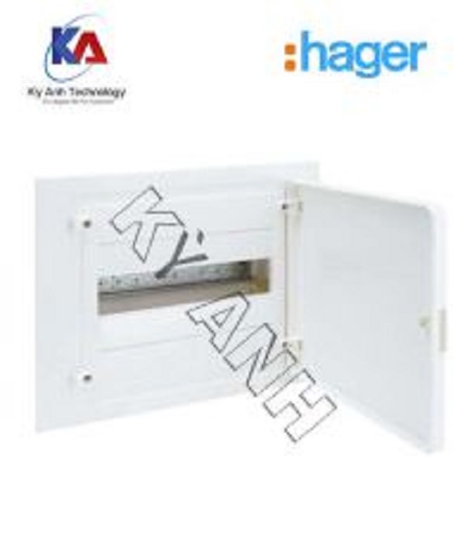 Vỏ tủ điện âm tường cánh nhựa 12 module Hager VF112PM