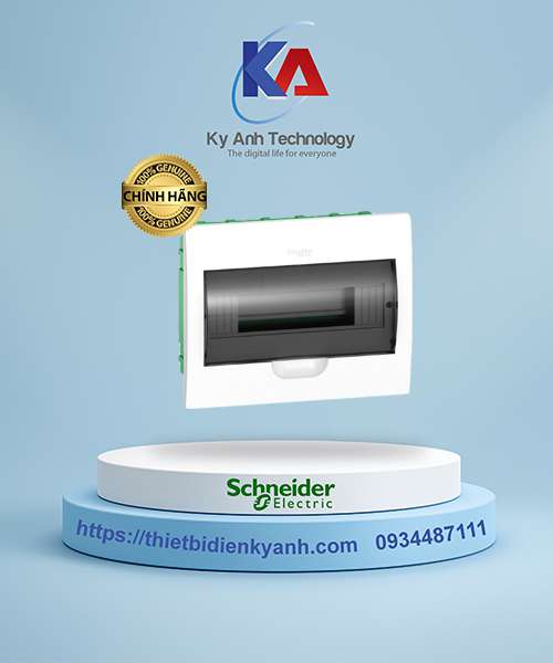 Tủ điện nhựa âm tường 8 module EZ9E108S2F Schneider